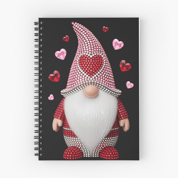 Item preview, Valentine Gnome T-Shirt Rhinestone Heart Hat Cute Love Crystal Holiday Shirt designed and sold by ZyxDes.