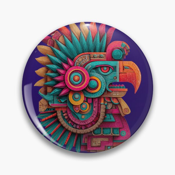Item preview, Eagle of the Fifth Sun  designed and sold by Rivercoatl.