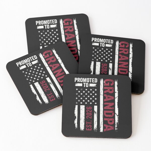 Item preview, Promoted To Grandpa Est 2026 Patriotic American Flag designed and sold by AdyKurniawan.
