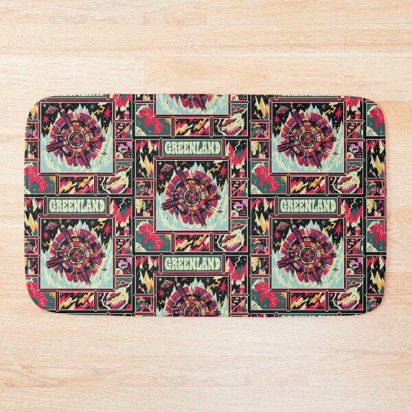 Item preview, Greenland Geometric UFO Portal Retro Psychedelic designed and sold by zzz888.