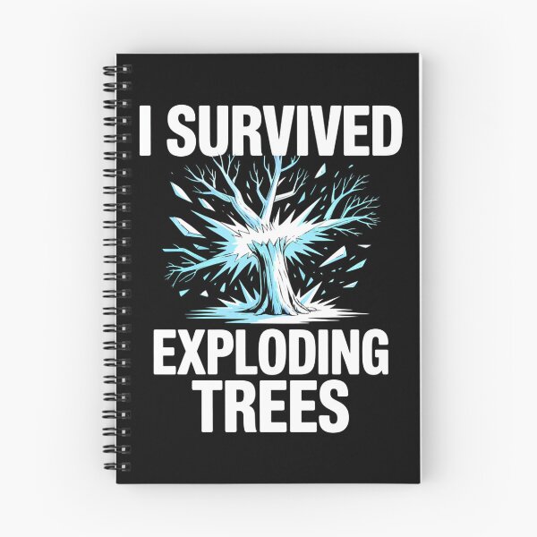 Item preview, I Survived Exploding Trees Midwest Snow Storm designed and sold by AjdinZ.