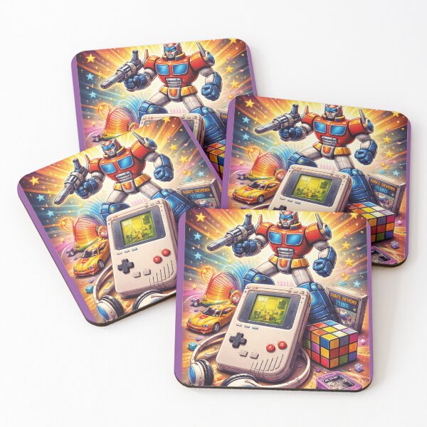 Item preview, Retro Gaming Power – 80s Toy Nostalgia designed and sold by Mauswohn.