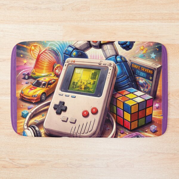 Item preview, Retro Gaming Power – 80s Toy Nostalgia designed and sold by Mauswohn.
