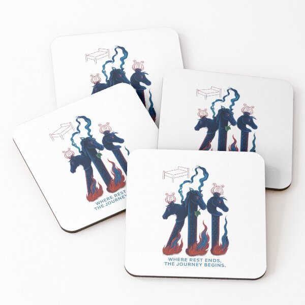 Item preview, where rest ends, The journey begins designed and sold by ARTGENERATESART.