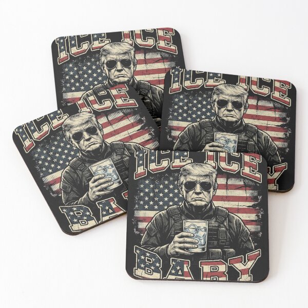Item preview, anti Trump ICE ICE Baby - Conservative Border Security Parody designed and sold by AdyKurniawan.