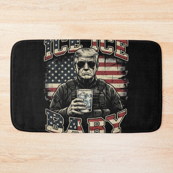 Item preview, anti Trump ICE ICE Baby - Conservative Border Security Parody designed and sold by AdyKurniawan.