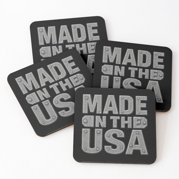 Item preview, Made in the USA Industrial Metal Typography designed and sold by MKreative Studio.