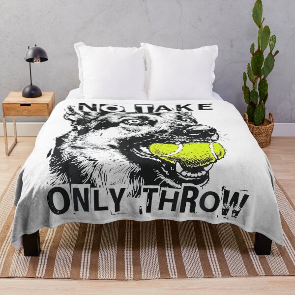 Item preview, No Take Only Throw Funny Tennis Ball German Shepherd Dog Mom designed and sold by AjdinZ.