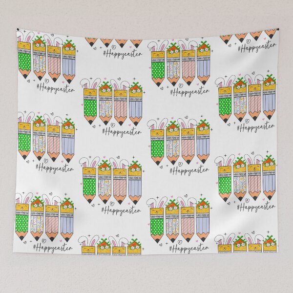 Item preview, Easter Teacher Bunny Ears Teacher Life Easter Day Pencil Women designed and sold by jakaun.