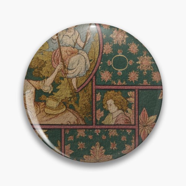Item preview, Pastoral Reverie – Vintage Garden Tapestry Collage designed and sold by LuxuryApparels.