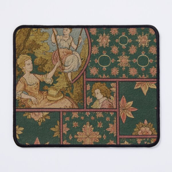 Item preview, Pastoral Reverie – Vintage Garden Tapestry Collage designed and sold by LuxuryApparels.