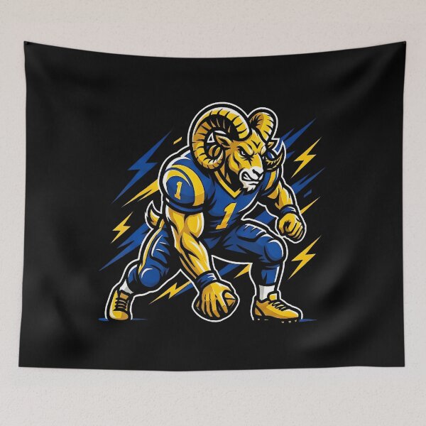 Item preview, Ram With Beanie And Sunglasses Game Day Vibes  designed and sold by AjdinZ.