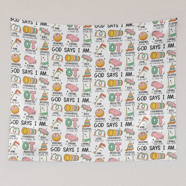 Item preview, Occupational Therapy God Say I Am OT Therapist Women Men designed and sold by jakaun.