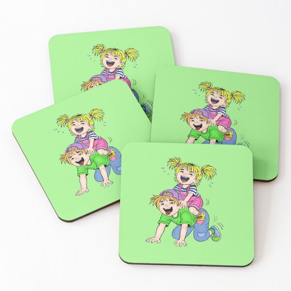Item preview, Rosie climbs onto Leo's dice, the children are having fun. designed and sold by chromyral-creations.