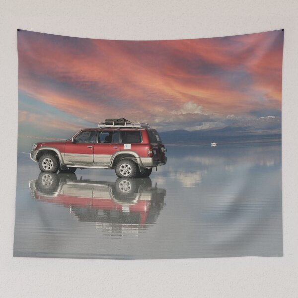 Item preview, Salar de Uyuni Adventure – Reflection in the Bolivian Salt Flats designed and sold by Mauswohn.