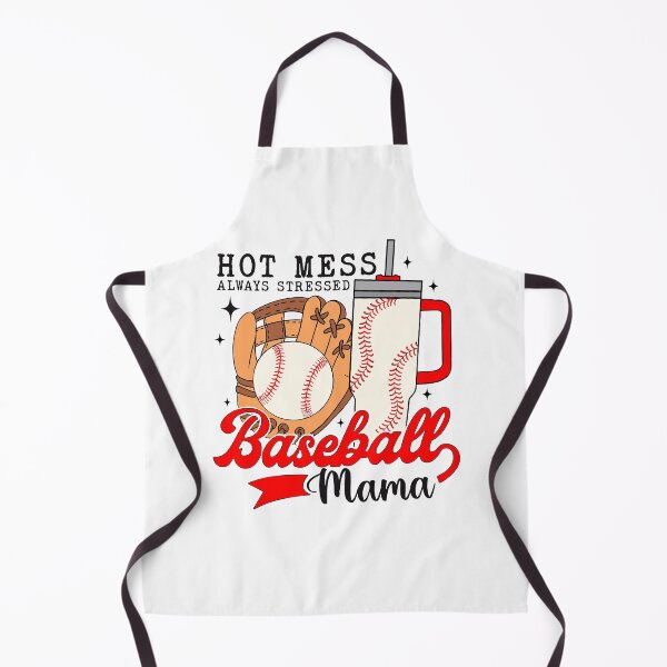 Item preview, Baseball Mama Hot Mess Always Stressed Baseball Game Day designed and sold by jakaun.