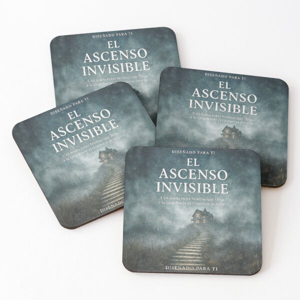 Item preview, Notebook of Misty Pathways – The Invisible Ascent designed and sold by Anomaly 404 Error.
