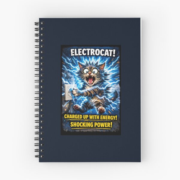 Item preview, ELECTROCAT, cats  designed and sold by mikistudio.