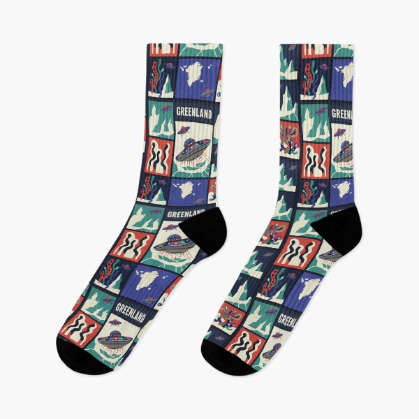 Item preview, Greenland Arctic Alien Base Retro Sci-Fi Pop Art designed and sold by zzz888.