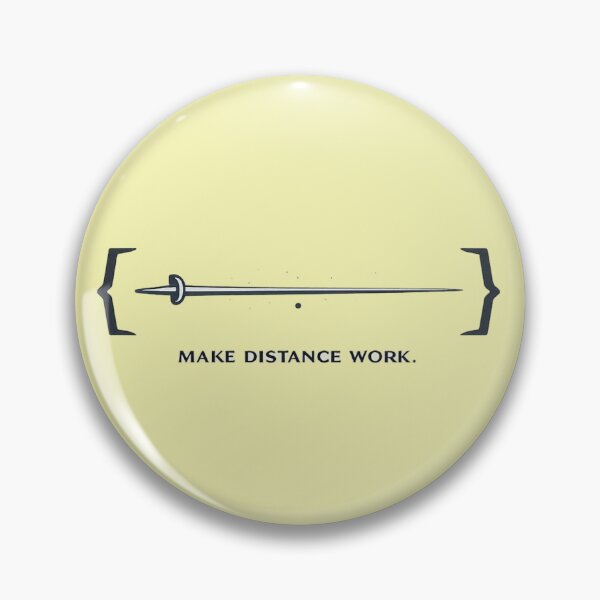 Item preview, Make Distance Work – Minimal Fencing Spacing Concept designed and sold by ChillCharmStudio.
