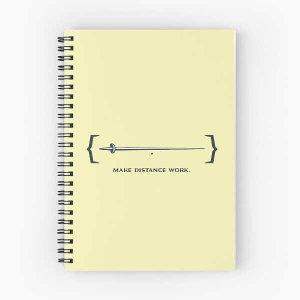 Item preview, Make Distance Work – Minimal Fencing Spacing Concept designed and sold by ChillCharmStudio.