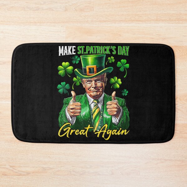 Item preview, Make St Patrick'S Day Great Again Shamrock Trump Lucky Irish designed and sold by Arens ★★★★★.