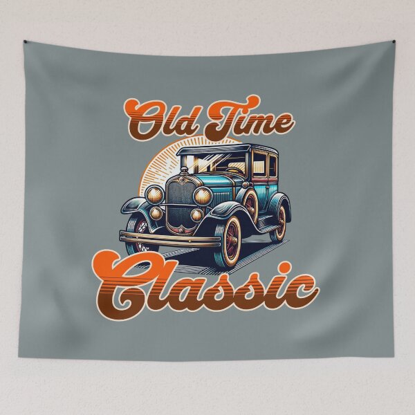 Artikelvorschau, Oldtimer-Klassiker entworfen und verkauft von Sachie's Studio.