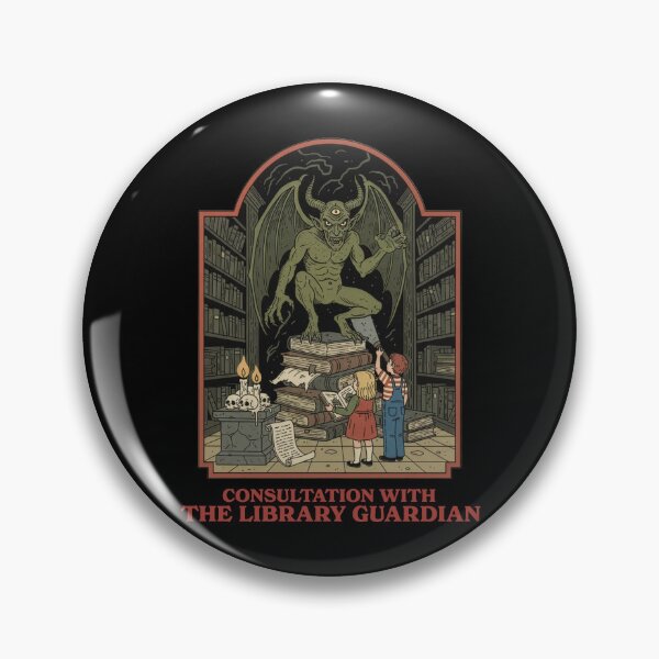 Item preview, Consultation With The Library Guardian designed and sold by ScaryDoom.