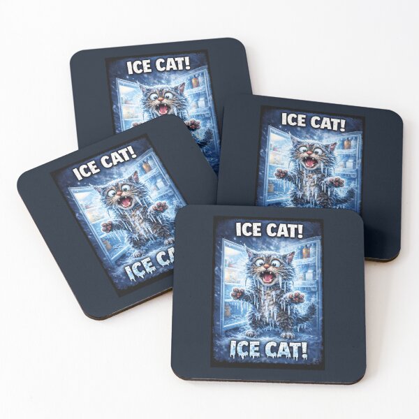 Item preview, ICE CAT, cats  designed and sold by mikistudio.
