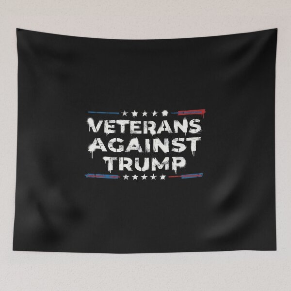 Item preview, Veterans Against Trump Stencil Street Art designed and sold by AdyKurniawan.