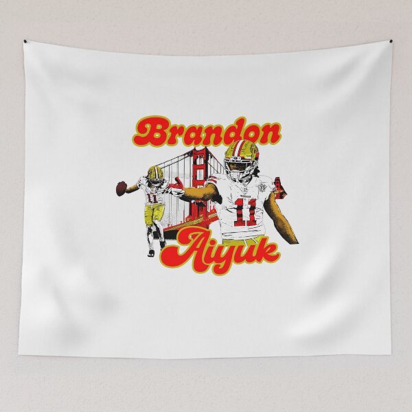 Item preview, brandon aiyuk Football Playmaker designed and sold by Etafaydesign.