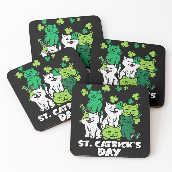 Item preview, St Patricks Catricks Day Cats Saint Pattys designed and sold by Arens ★★★★★.