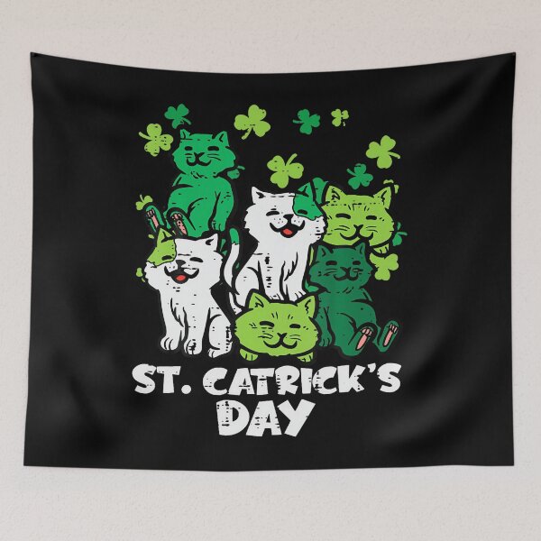 Item preview, St Patricks Catricks Day Cats Saint Pattys designed and sold by Arens ★★★★★.