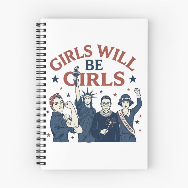 Item preview, Girls Will Be Girls Feminist History designed and sold by AdyKurniawan.