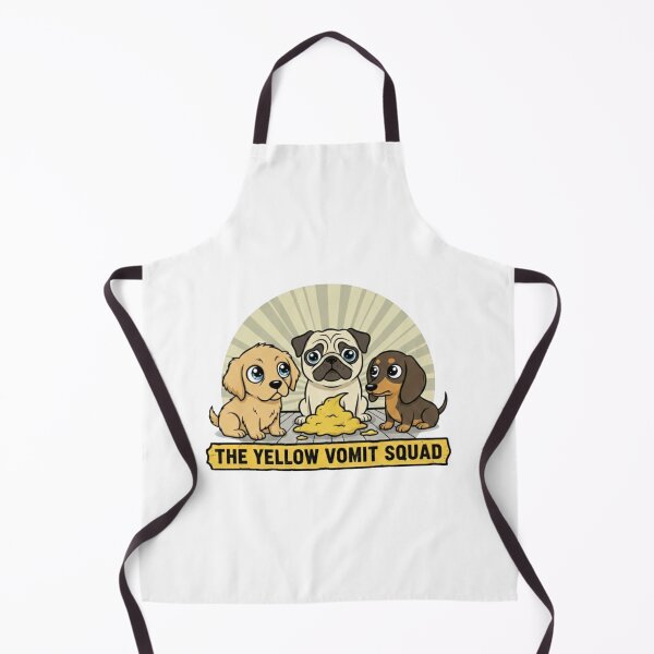 Item preview, The Yellow Vomit Squad Cute Dog Design designed and sold by JG2A.