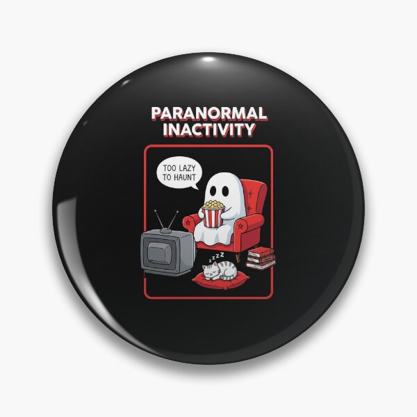Item preview, Paranormal Inactivity Funny Ghost designed and sold by AdyKurniawan.