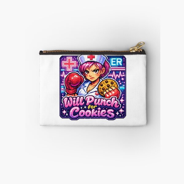 Item preview, Y2K Sticker - Will Punch for Cookies Nurse Funny Gift designed and sold by OrikuStudio.