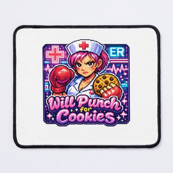 Item preview, Y2K Sticker - Will Punch for Cookies Nurse Funny Gift designed and sold by OrikuStudio.