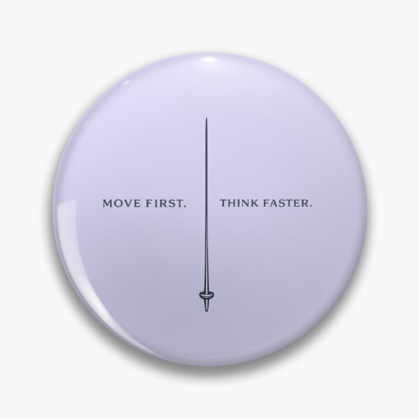 Item preview, Win the Second – Fencing Timing Beat Bars Minimal Design designed and sold by ChillCharmStudio.