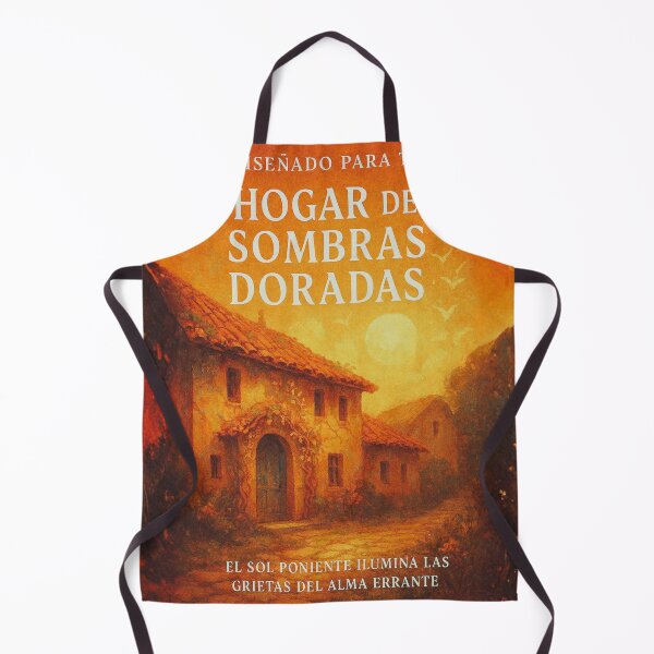 Item preview, Notebook of Golden Shadows – Sunset Village Reflections designed and sold by Anomaly 404 Error.