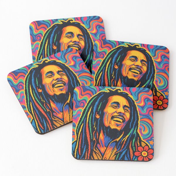 Item preview, Psychedelic Reggae Vibes – Pop Art Rasta Power designed and sold by BlueB420.