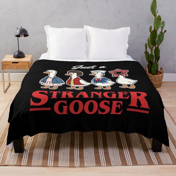 Item preview, Just A Stranger Goose Funny Goose Parody designed and sold by silverhexagon.