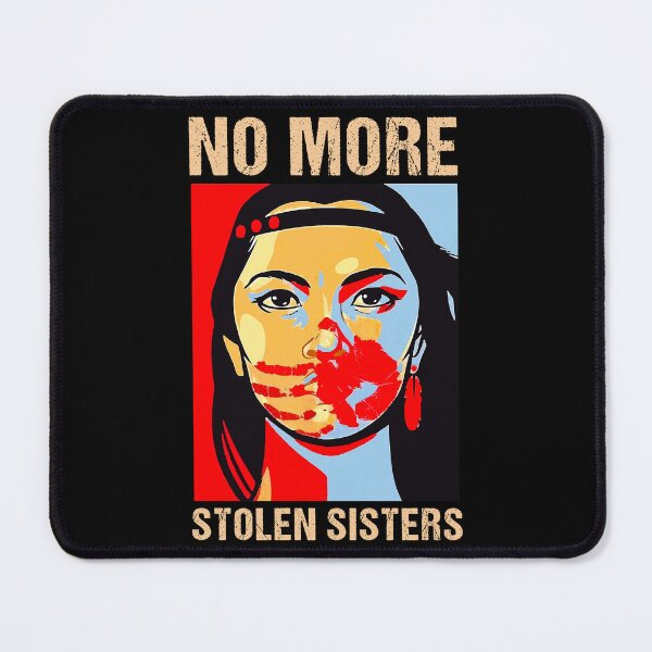 Item preview, No More Stolen Sister Red Hand MMIW Awareness America Native designed and sold by pansak.