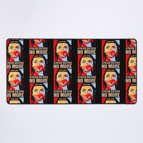 Item preview, No More Stolen Sister Red Hand MMIW Awareness America Native designed and sold by pansak.