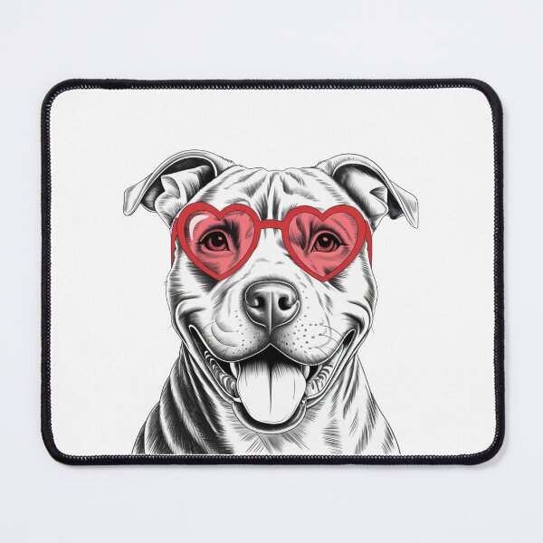 Item preview, Lovely Pitbull designed and sold by NicolasGlowArt.