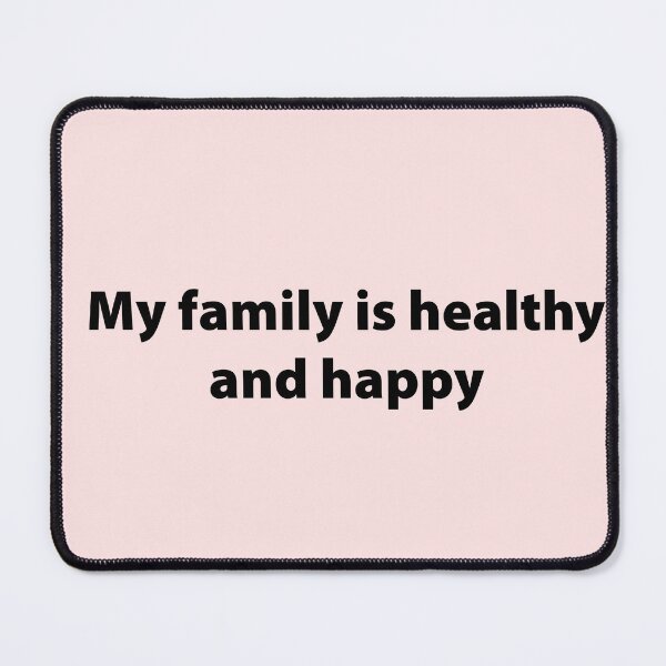 Item preview, My family is healthy and happy  designed and sold by Creations by lyne.