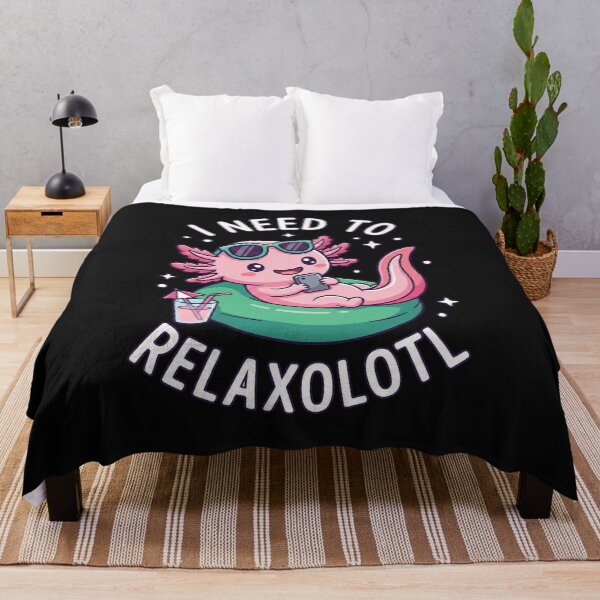 Item preview, Relaxolotl Funny Axolotl Chill designed and sold by AdyKurniawan.