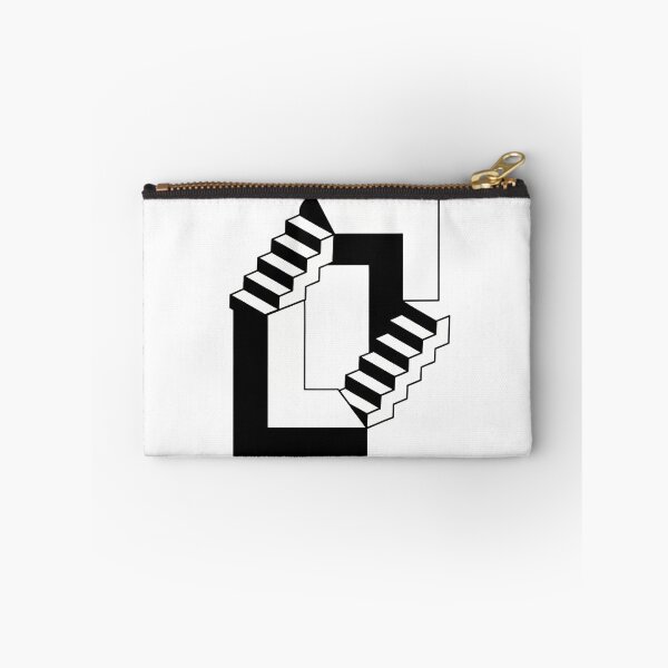 Item preview, impossible staircase (Penrose stairs) with surreal shadows, minimalist vector look  designed and sold by AwesomeArtist26.