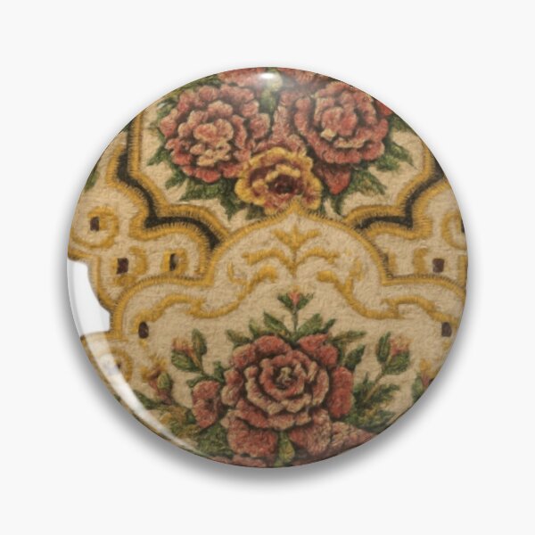 Item preview, Vintage Rose Medallion – Ornate Floral Print designed and sold by LuxuryApparels.