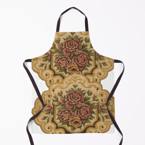 Item preview, Vintage Rose Medallion – Ornate Floral Print designed and sold by LuxuryApparels.